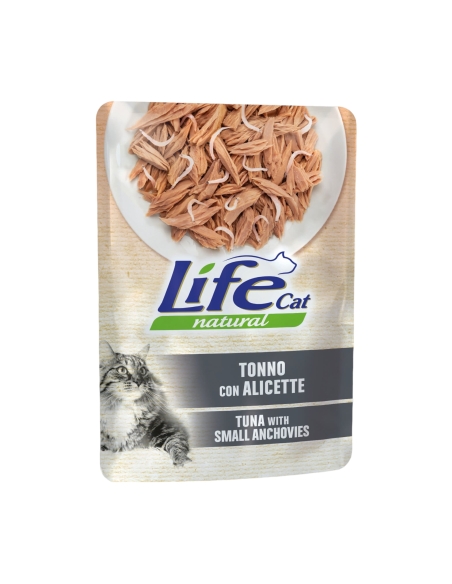 Life cat tonno con alicette 70 gr