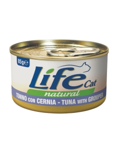 Life cat tonno con cernia 85 gr