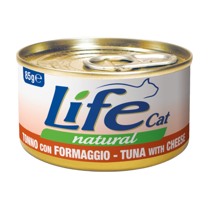 Life cat tonno con formaggio 85 gr