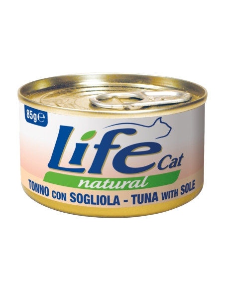 Life cat tonno con sogliola 85 gr