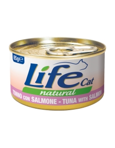 Life cat tonno con salmone 85 gr