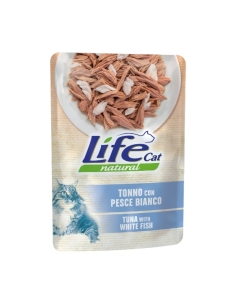 Life cat tonno con pesce bianco 70 gr