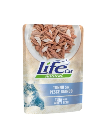 Life cat tonno con pesce bianco 70 gr
