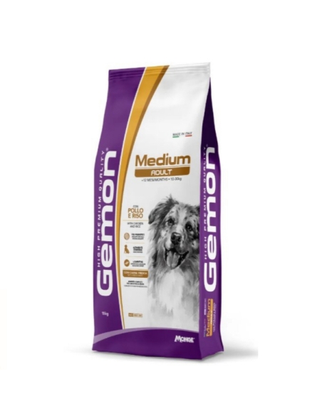 Gemon Dog medium Adult con pollo KG 15