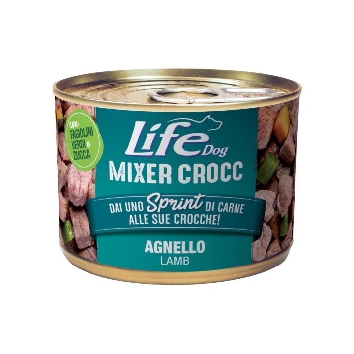 Life Dog mixer crocc agnello 150 gr