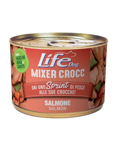 Life Dog mixer crocc  salmone 150 gr