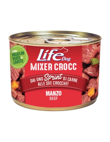 Life Dog mixer crocc  manzo 150 gr