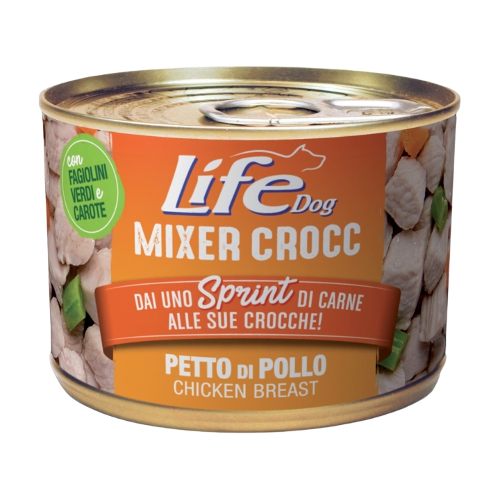 Life Dog mixer crocc petto di pollo 150 gr