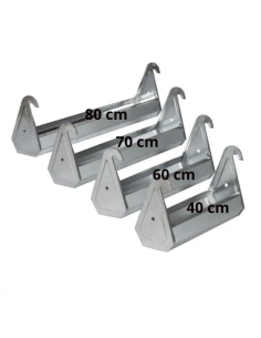 Mangiatoia abbeveratoio zincato da appendere varie misure