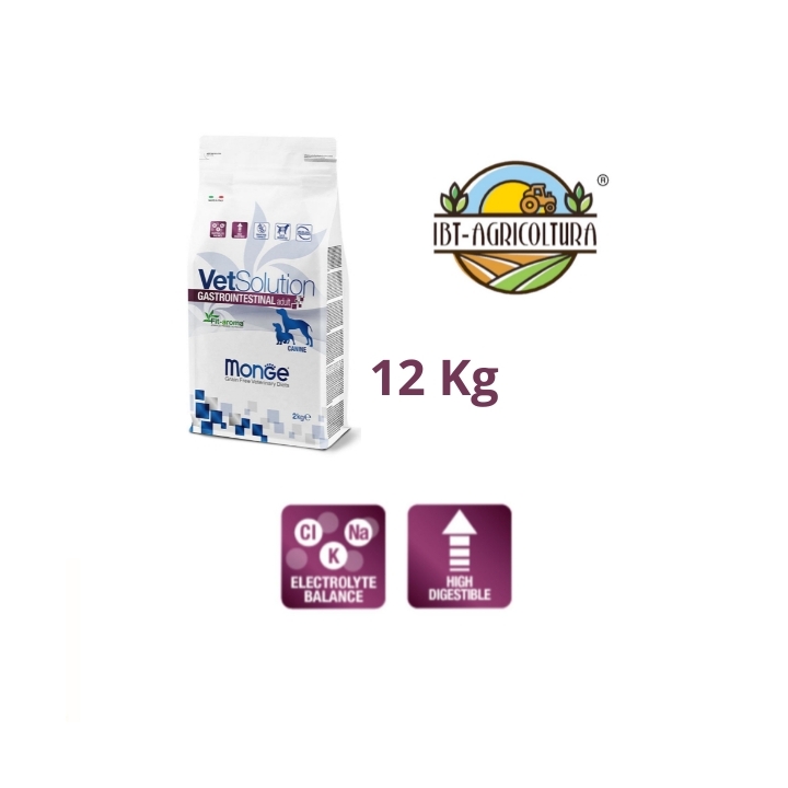 Monge Vetsolution canine Gastrointestinal  Kg.12