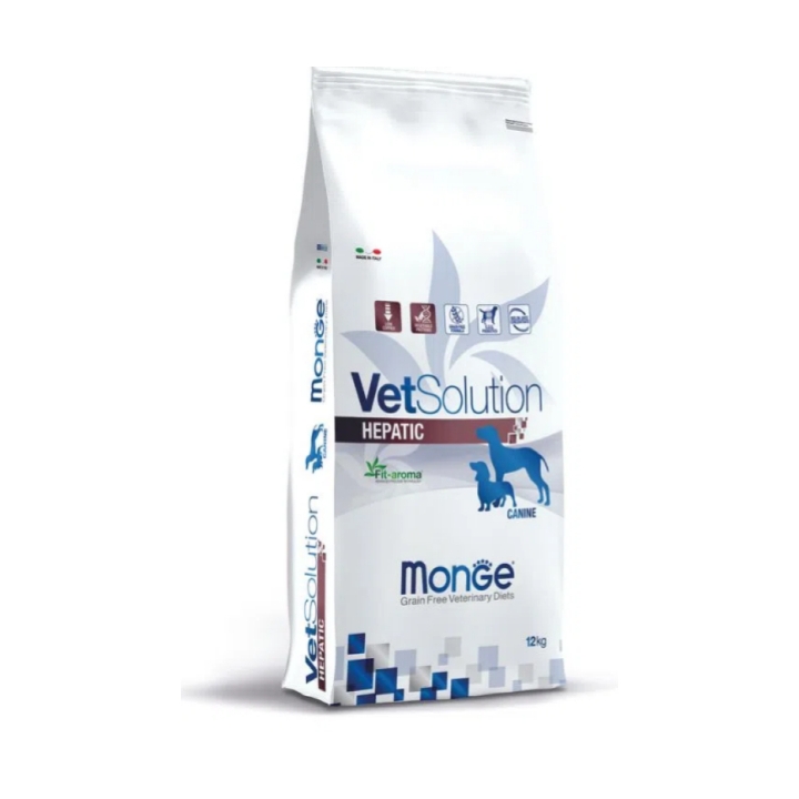 Monge Vetsolution canine Hepatic Kg.12