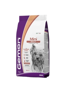 Gemon Dog Mini Adult con salmone e riso KG 3