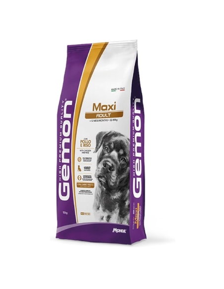 Gemon Dog maxi Adult pollo e riso KG 15