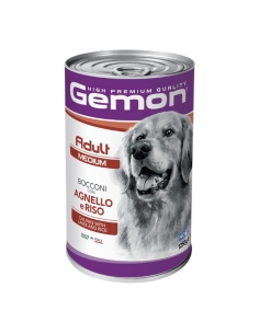 Gemon dog bocconi Adult medium agnello e riso 1250 gr