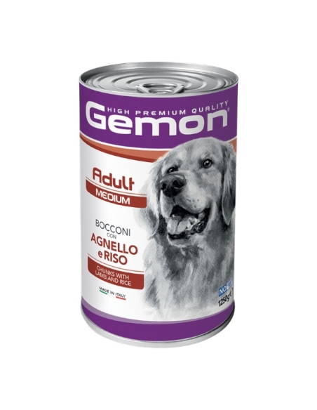 Gemon dog bocconi Adult medium agnello e riso 1250 gr