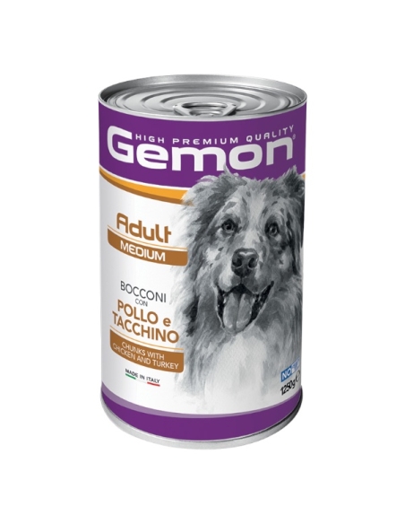 Gemon dog bocconi Adult medium pollo e tacchino 1250 gr