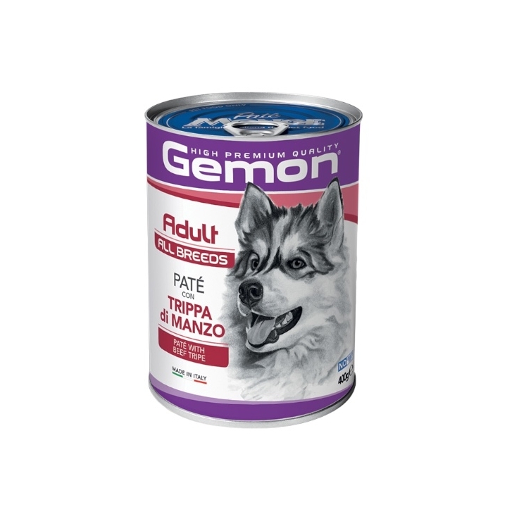 Gemon dog pate' Adult trippa di manzo 400 gr