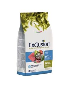 Exclusion Dog mediterraneo monoprotein Small breed Adult tonno KG 7