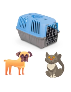 Trasportino PET Pratiko 1 Metal