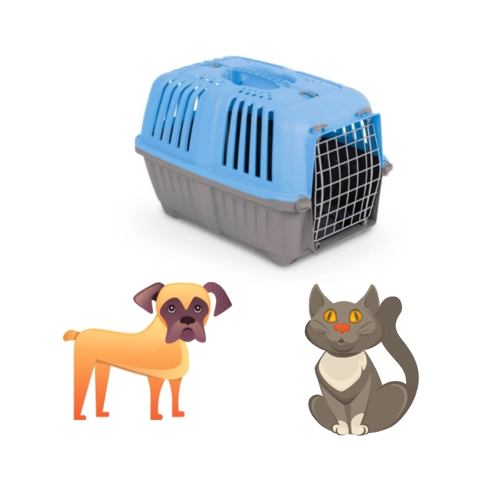 Trasportino PET Pratiko 1 Metal