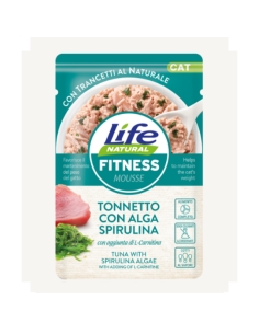 Life Cat Busta Fitness Tonnetto con Alga Spirulina 70 gr