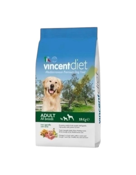 Vincent Diet Adult all breeds Agnello KG 15