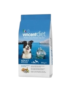 Vincent Diet Adult all breeds Pesce azzurro KG 15