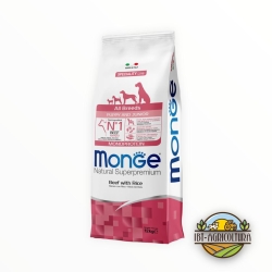 Monge superpremium all breeds Puppy&Junior monoproteico manzo e riso KG 12