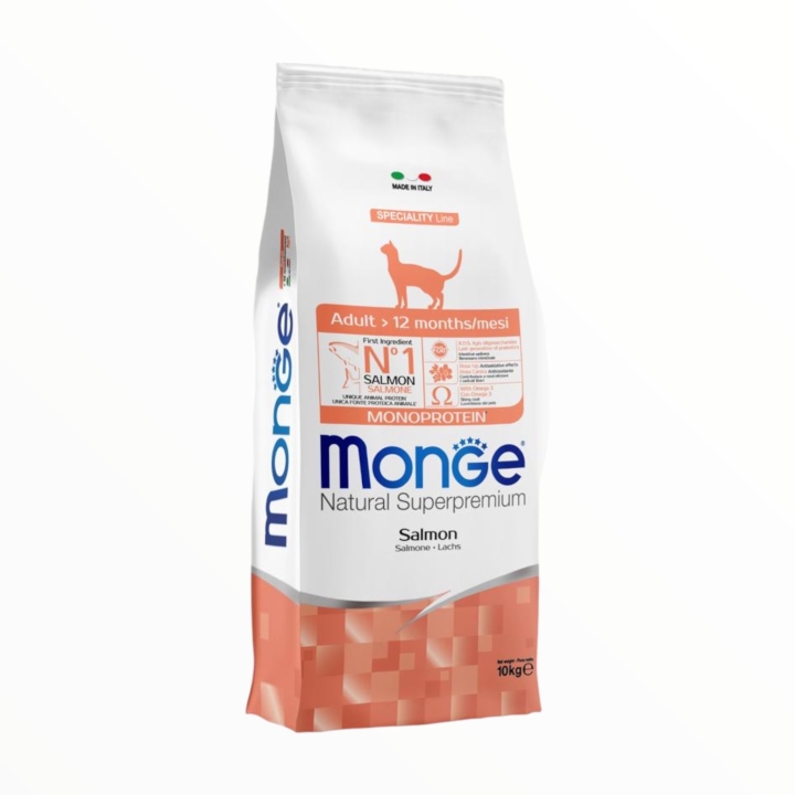 Monge Superpremium Cat Adult 12 - Mesi Salmone KG 10