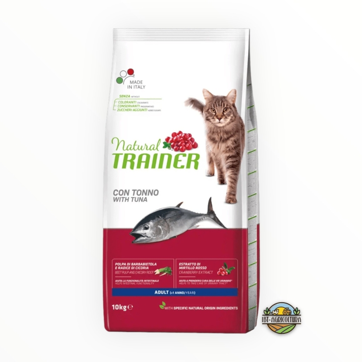 Natural trainer cat adult con tonno KG 10