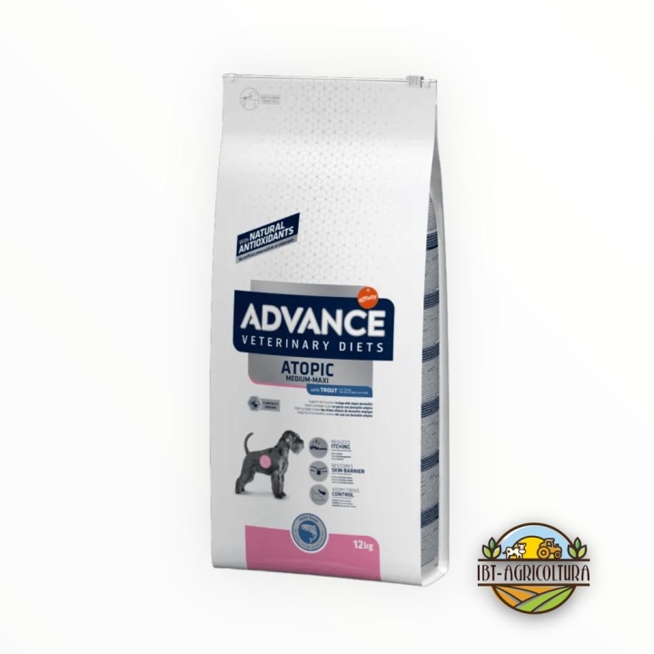 Advance Veterinary dog Adult Atopic con Trota KG 12