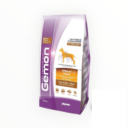 Gemon Dog maxi Adult pollo e riso KG 15