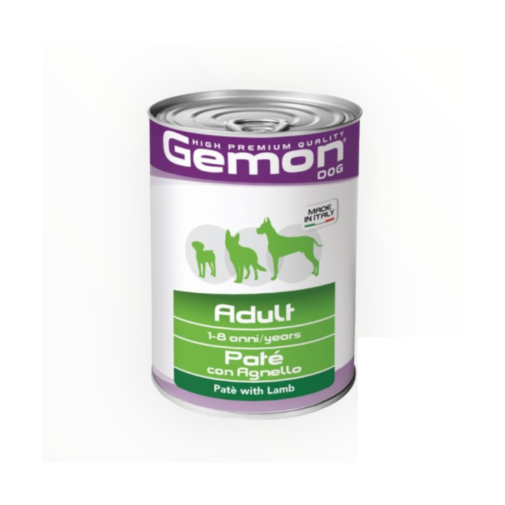 Gemon dog pate' Adult agnello 400 gr