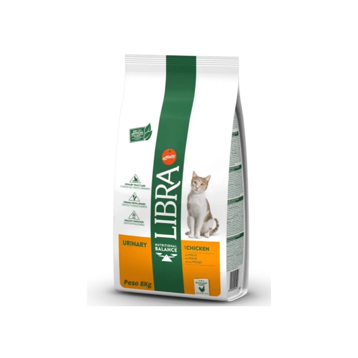 Libra cat adult urinary con pollo KG 8