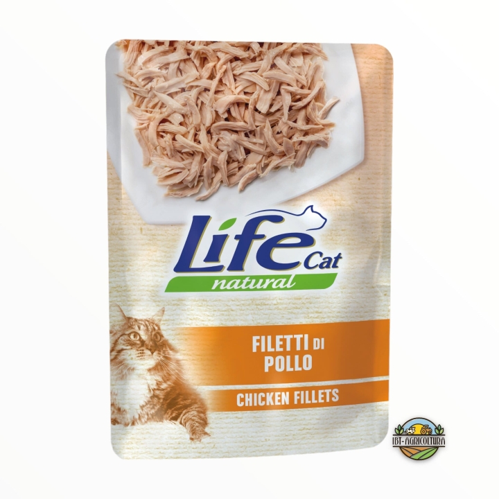 Life cat con filetti di pollo 70 gr