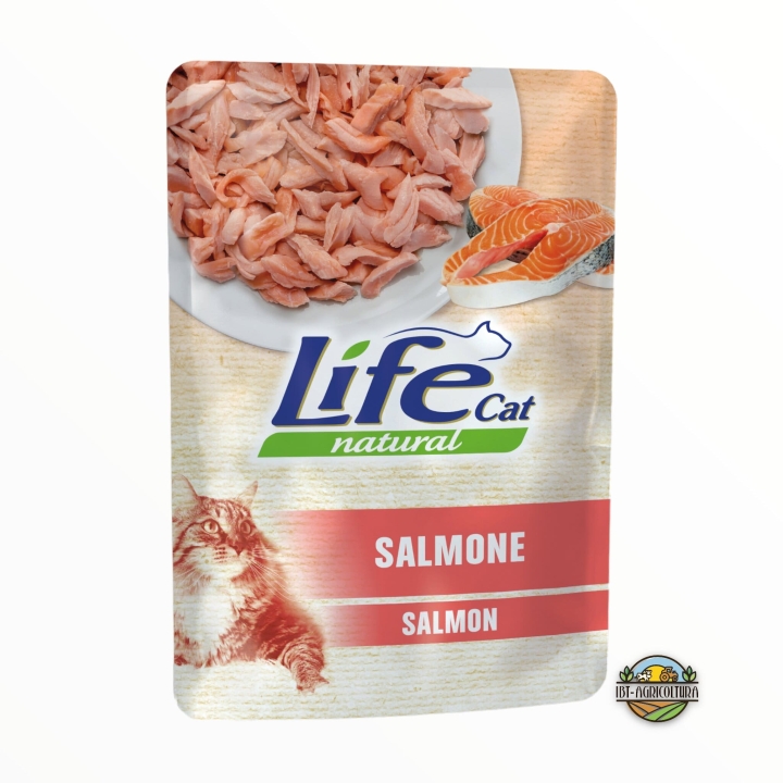 Life cat con salmone 70 gr