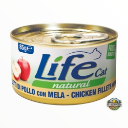 Life cat filetti di pollo con mela 85 gr
