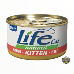 Life cat kitten con manzo 85 gr