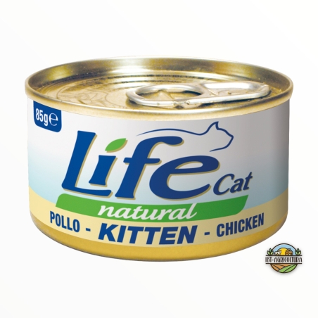 Life cat kitten con pollo 85 gr