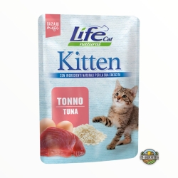 Life cat kitten con tonno 70 gr
