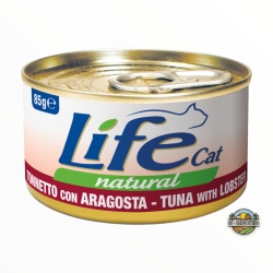Life cat tonnetto con aragosta 85 gr