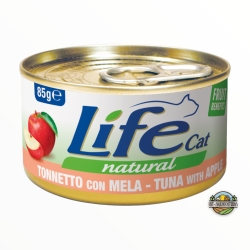 Life cat tonnetto con mela 85 gr