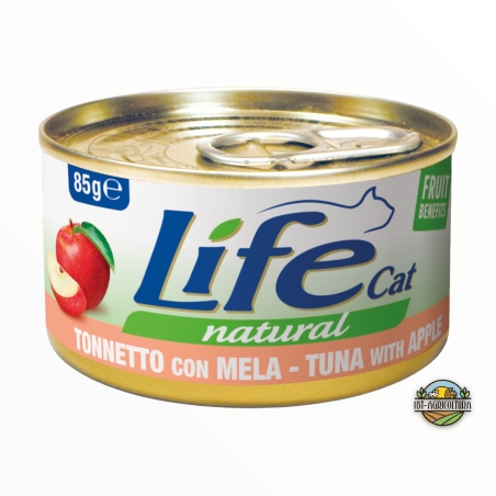 Life cat tonnetto con mela 85 gr