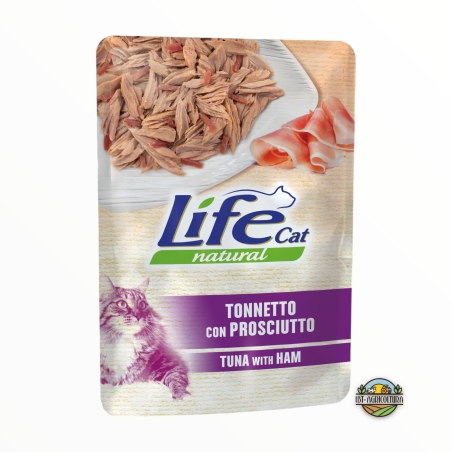 Life cat tonnetto con prosciutto 70 gr