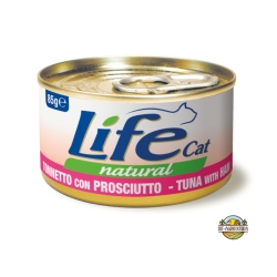 Life cat tonnetto e prosciutto 85 gr