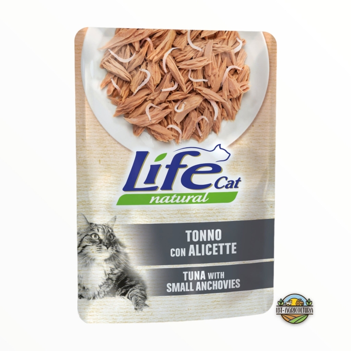 Life cat tonno con alicette 70 gr