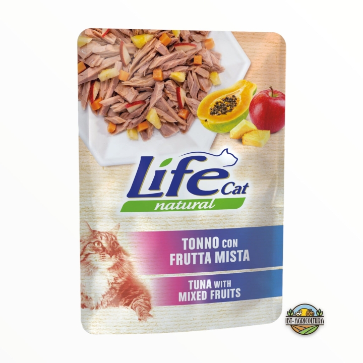 Life cat tonno con frutta mista 70 gr