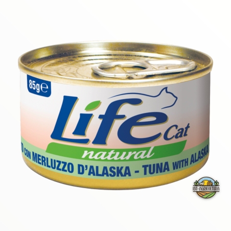 Life cat tonno con merluzzo d'alaska 85 gr