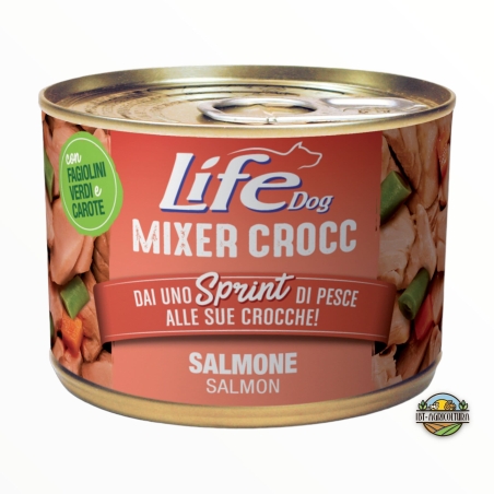 Life Dog mixer crocc  salmone 150 gr