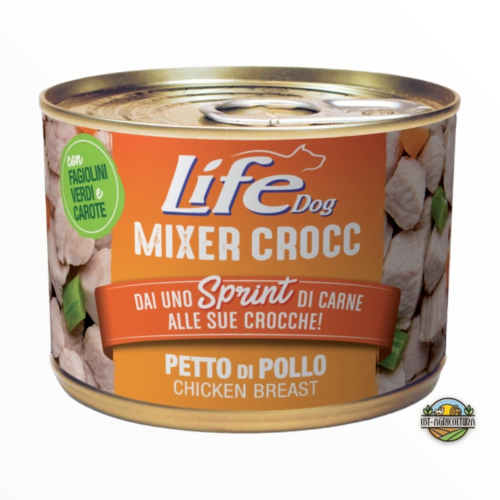 Life Dog mixer crocc petto di pollo 150 gr
